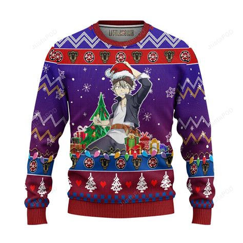 anime ugly sweater|anime ugly christmas sweater.